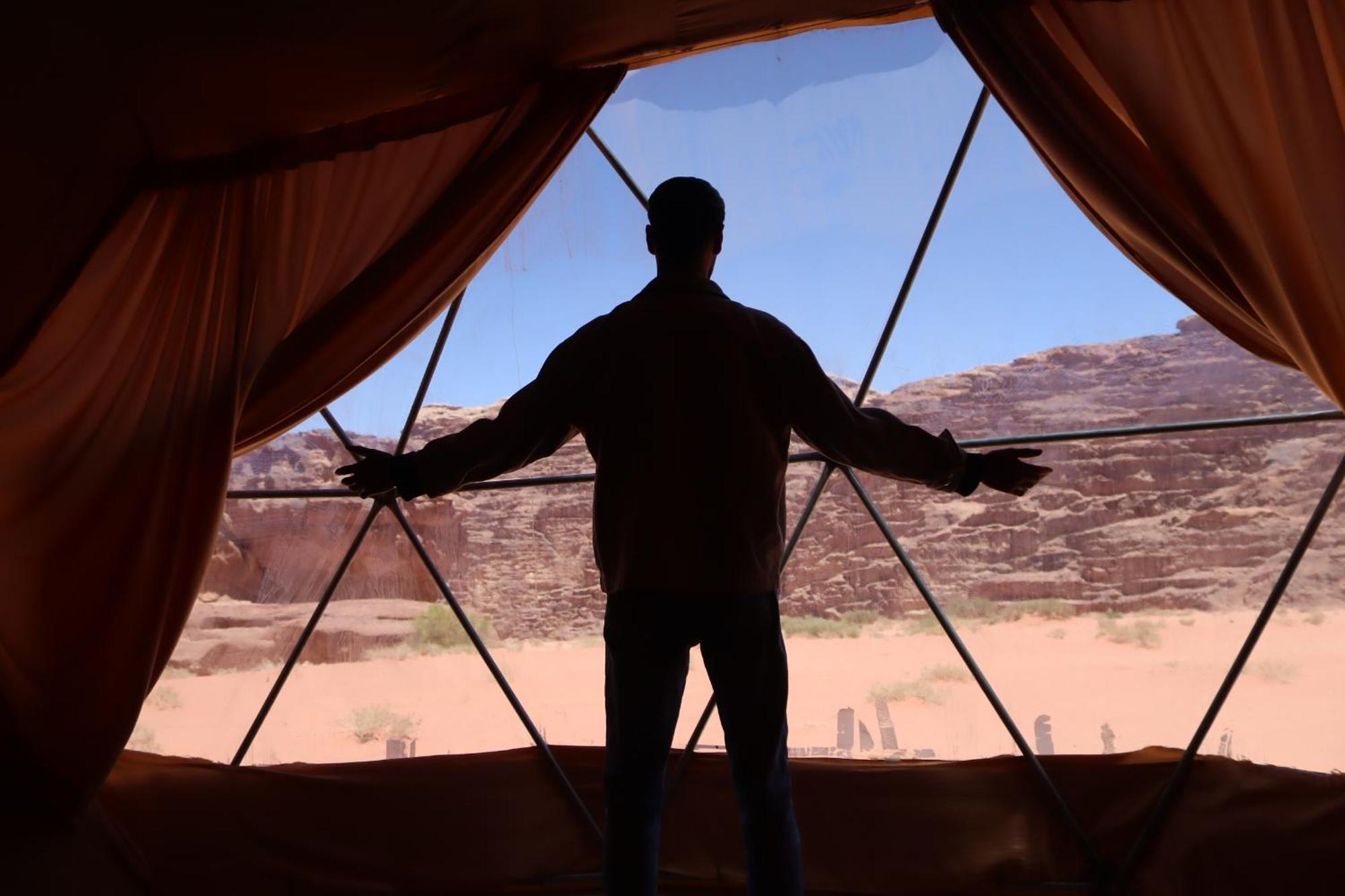 Wadi Rum Bubble Camp & Tour Exterior foto